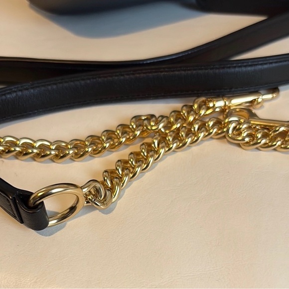 RARE Coach MARLIE Black Quilted Crossbody Bag - Picture 5 of 8